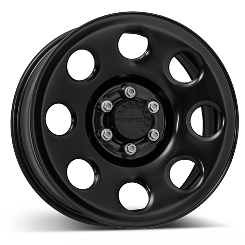 DOTZ 4x4 Outland black Stahlfelge 8x18 ET45 6x130/84