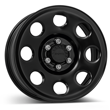 DOTZ 4x4 Outland black Stahlfelge 8x18 ET45 6x130/84