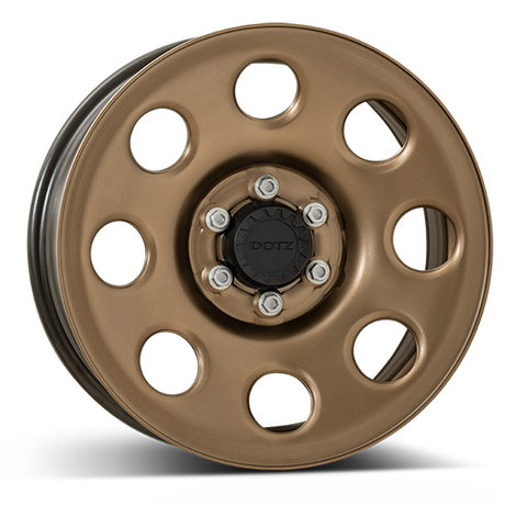 DOTZ 4x4 Outland bronze Stahlfelge 8x18 ET45 6x130/84