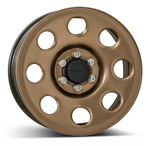 DOTZ 4x4 Outland bronze Stahlfelge 8x18 ET45 6x130/84