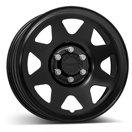 DOTZ 4x4 Dakar HD black Stahlfelge 7x17 ET44 6x120/74.5