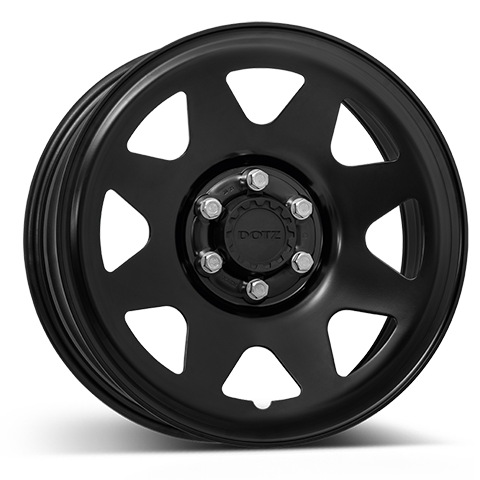 DOTZ 4x4 Dakar HD black Stahlfelge 7x17 ET44 6x120/74.5