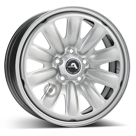 ALCAR HYBRIDRAD 01 silver Stahlfelge 6x16 ET43 5x112/57.1