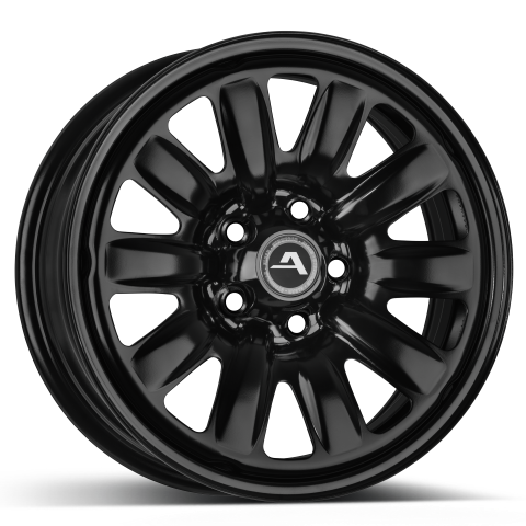 ALCAR HYBRIDRAD 01 black Stahlfelge 6.5x16 ET40 5x114.3/66