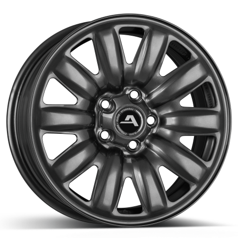 ALCAR HYBRIDRAD 03 grey Stahlfelge 7x17 ET43.5 5x114.3/67