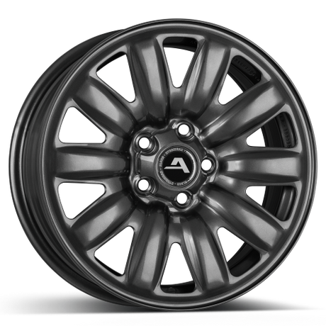 ALCAR HYBRIDRAD 03 grey Stahlfelge 7x17 ET43.5 5x114.3/67
