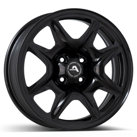 ALCAR HYBRIDRAD 04 black Stahlfelge 6.5x16 ET32 4x100/60