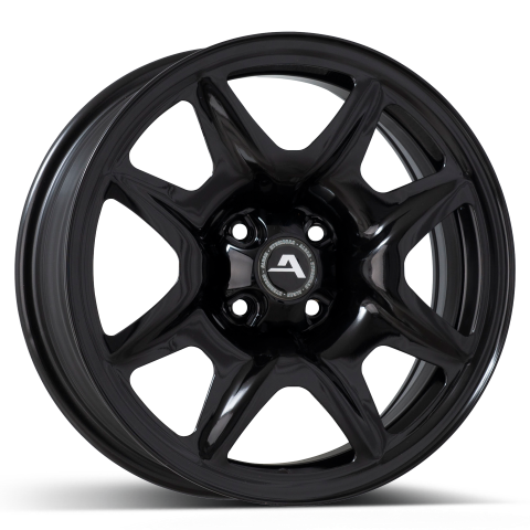 ALCAR HYBRIDRAD 04 black Stahlfelge 6.5x16 ET32 4x100/60