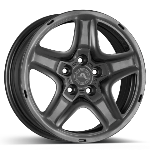 ALCAR HYBRIDRAD 09 grey Stahlfelge 6.5x16 ET40 5x110/65