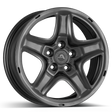 ALCAR HYBRIDRAD 09 grey Stahlfelge 6.5x17 ET32 5x114.3/66