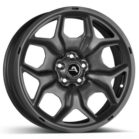ALCAR HYBRIDRAD 07 grey Stahlfelge 6.5x17 ET40 5x100/57.1