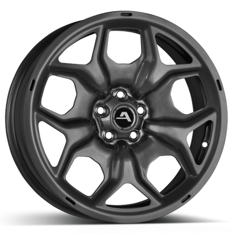 ALCAR HYBRIDRAD 07 grey Stahlfelge 7x17 ET47.5 5x108/63.4