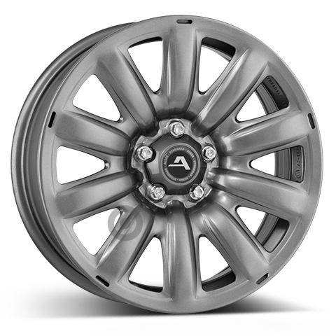 ALCAR HYBRIDRAD 06 grey Stahlfelge 6.5x17 ET46 5x112/57.1