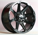 4x Felgen RID R05 9x20 ET18 6x139,7 | gloss black