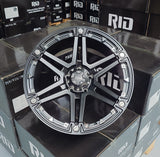 4x Felgen RID R01 9x20 ET-13 5x139,7