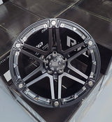 4x Felgen RID R01 9x20 ET-13 5x139,7