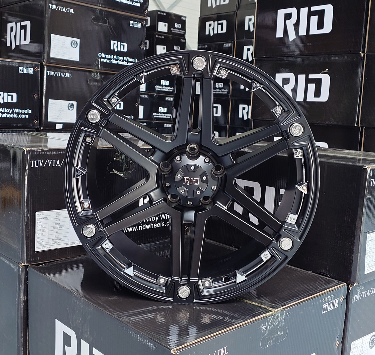 4x Felgen RID R01 9x20 ET-13 5x139,7