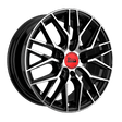 MAM RS4 Black Front Polish Alufelge 7x16 ET20 4x108/65.1