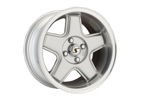 Schmidt Revolution Retro-ML Alufelge 7x15 ET37 4x100 HighGloss Silber pol.