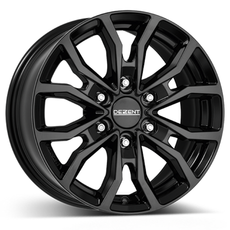 DEZENT KC black Alufelge 8x17 ET30 6x114.3/66.1