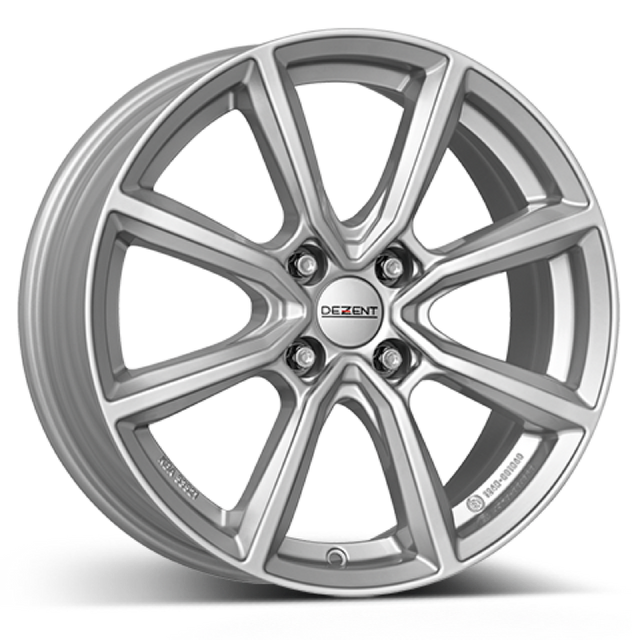 DEZENT TN silver Alufelge 5.5x14 ET35 4x100/60.1