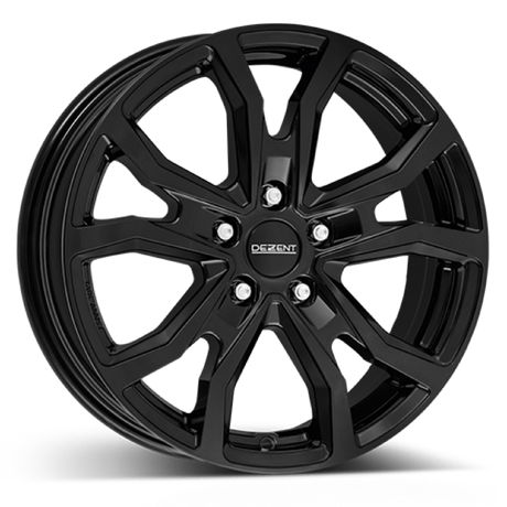 DEZENT TV-Trailer black Alufelge 6x14 ET30.05 5x112/66.6
