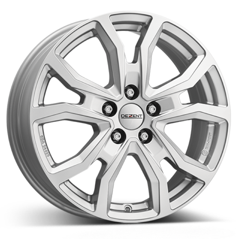 DEZENT TV silver Alufelge 6.5x16 ET47 5x108/65.1