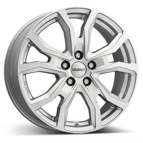 DEZENT TV silver Alufelge 6.5x16 ET47 5x108/65.1