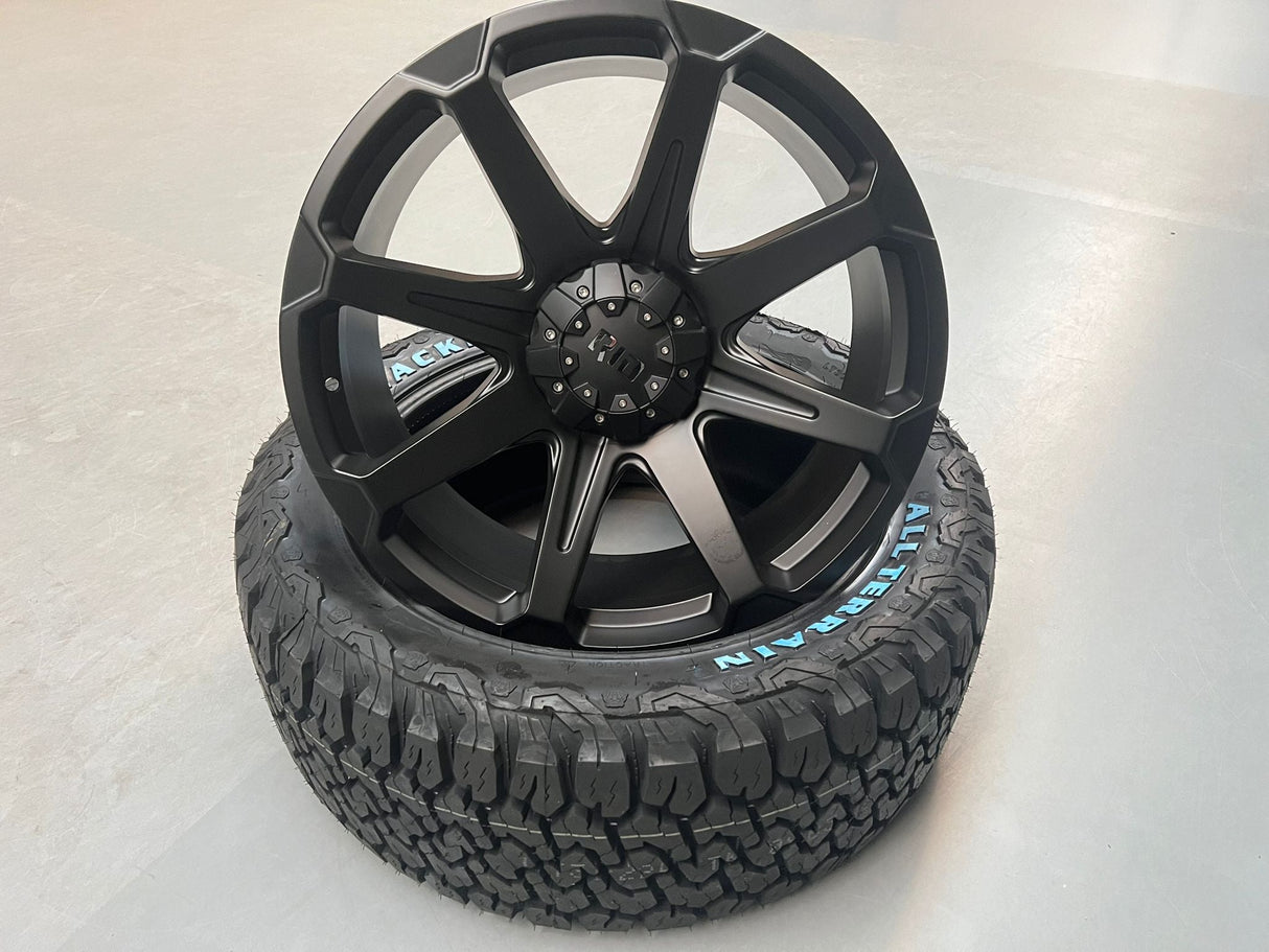 4x Felgen RID R05 9×18 ET10 6×139,7 + 4x Reifen Black Bear AT2 265/60/18