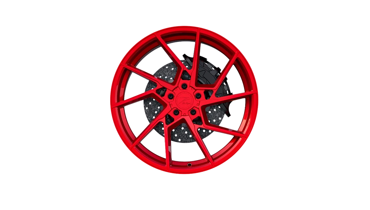 Z-Performance ZP3.1 FlowForged Blood Red Alufelge 8,5x19 ET45 5x112/66,6 – Ansicht 3
