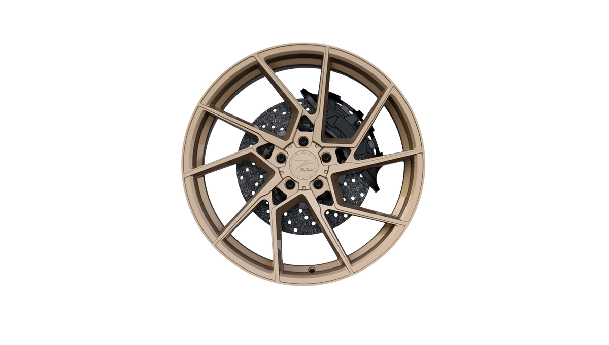 Z-Performance ZP3.1 FlowForged Champagne Nuggets Alufelge 9,5x19 ET40 5x112/66,6 – Ansicht 3