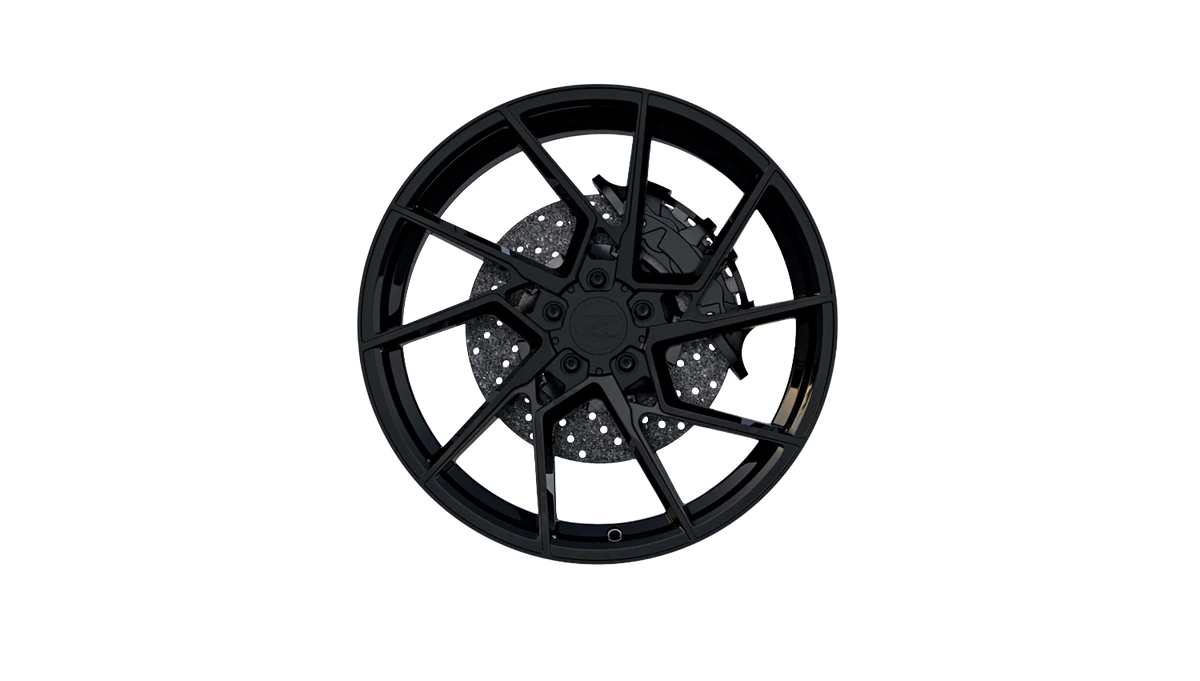 Z-Performance ZP3.1 FlowForged Gloss Black Alufelge 9,5x19 ET40 5x112/66,6 – Ansicht 3