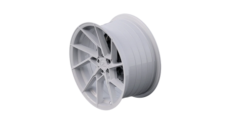 Z-Performance ZP3.1 FlowForged Pure White Alufelge 8,5x19 ET35 5x120/72,6 – Ansicht 2