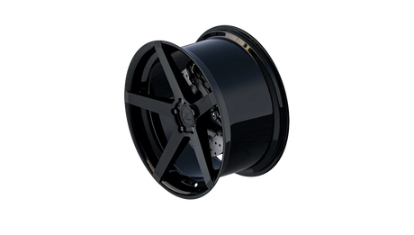 Z-Performance ZP6.1 FlowForged Gloss Black Alufelge 9x18 ET38 5x120/72,6 – Ansicht 2