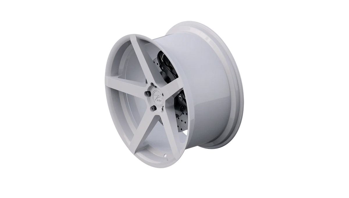 Z-Performance ZP6.1 FlowForged Pure White Alufelge 9x18 ET35 5x120/72,6 – Ansicht 2