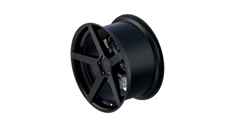 Z-Performance ZP6.1 FlowForged Satin Black Alufelge 9,5x19 ET45 5x112/66,6 – Ansicht 2