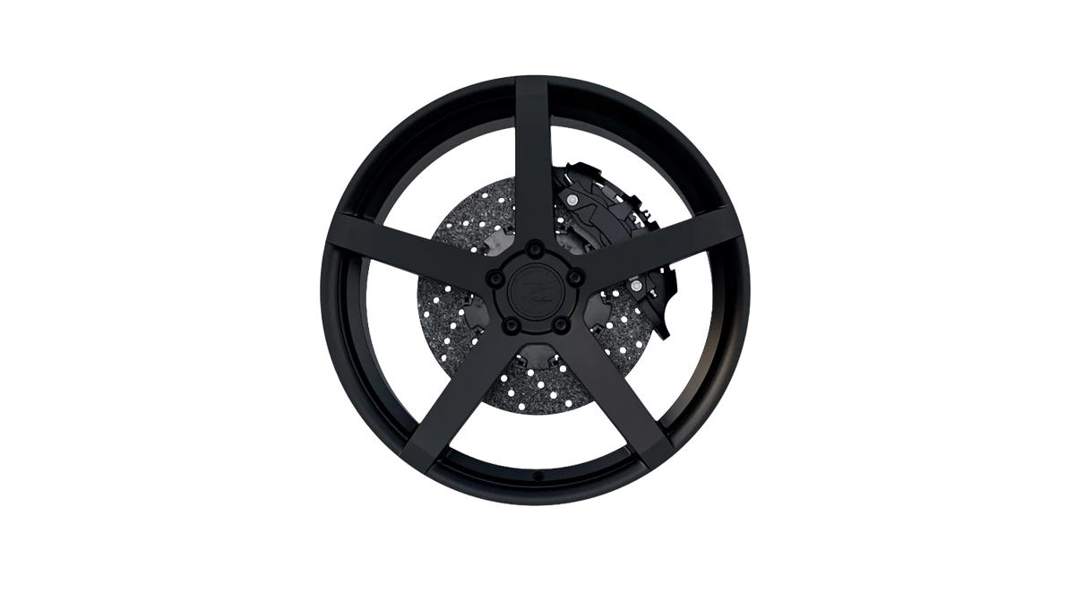 Z-Performance ZP6.1 FlowForged Satin Black Alufelge 9x18 ET35 5x120/72,6 – Ansicht 3