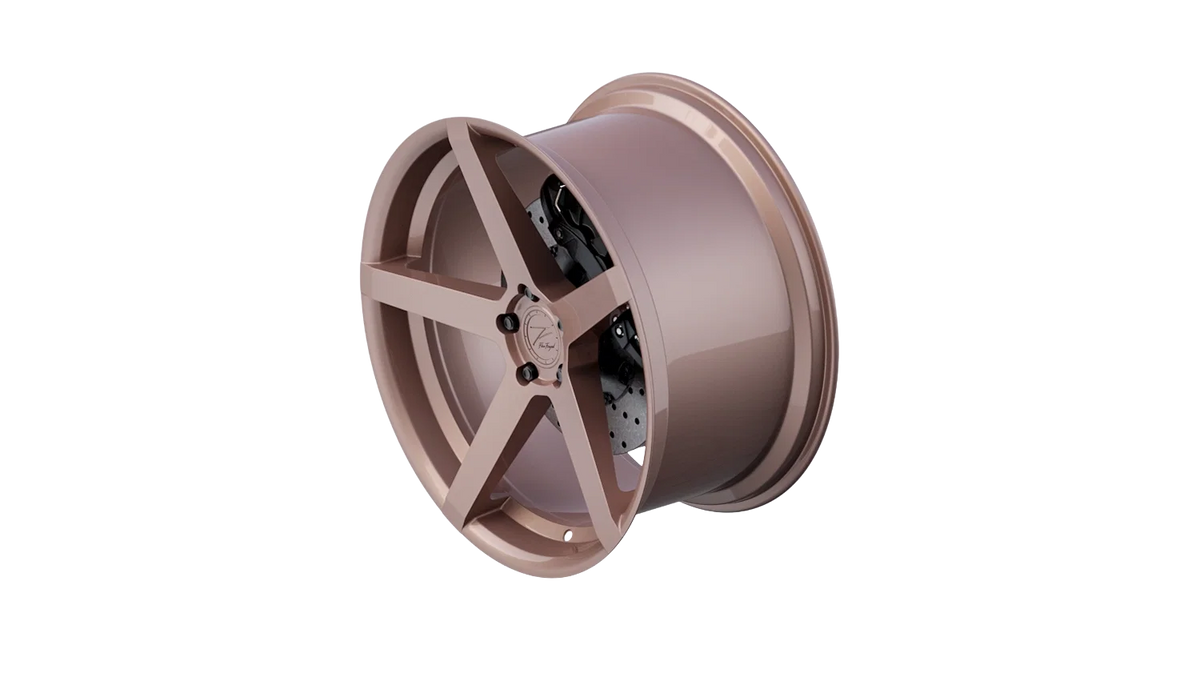 Z-Performance ZP6.1 FlowForged Sparkling Champagne Alufelge 9x18 ET35 5x120/72,6 – Ansicht 2