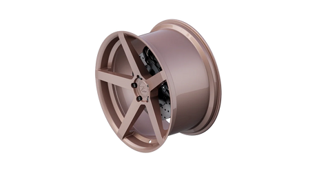 Z-Performance ZP6.1 FlowForged Sparkling Champagne Alufelge 9x18 ET35 5x120/72,6 – Ansicht 2