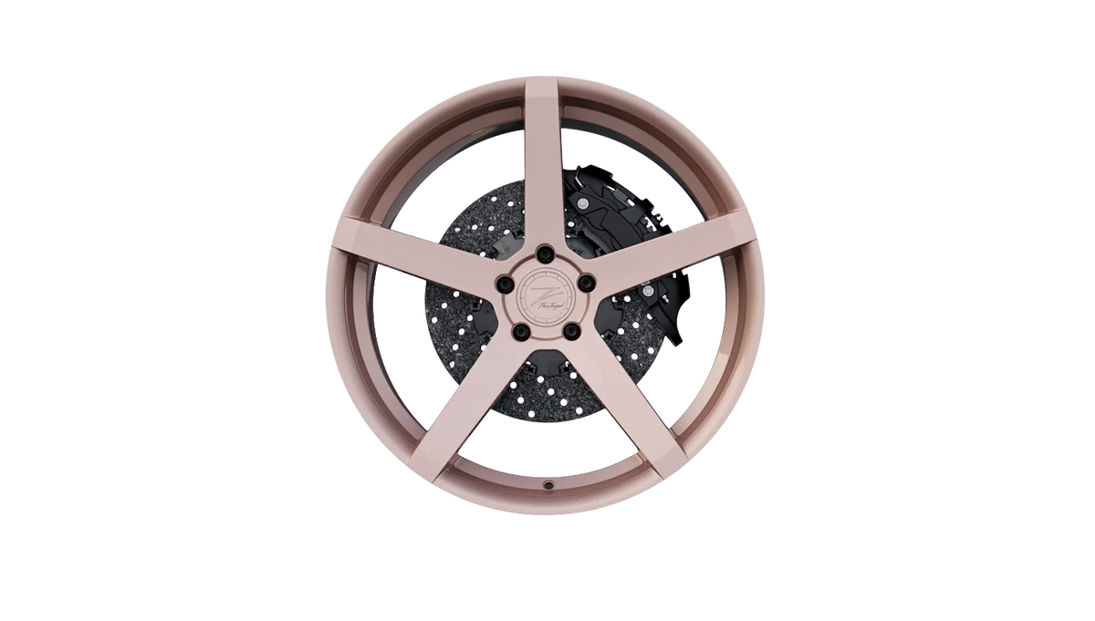 Z-Performance ZP6.1 FlowForged Sparkling Champagne Alufelge 9,5x19 ET45 5x112/66,6 – Ansicht 3