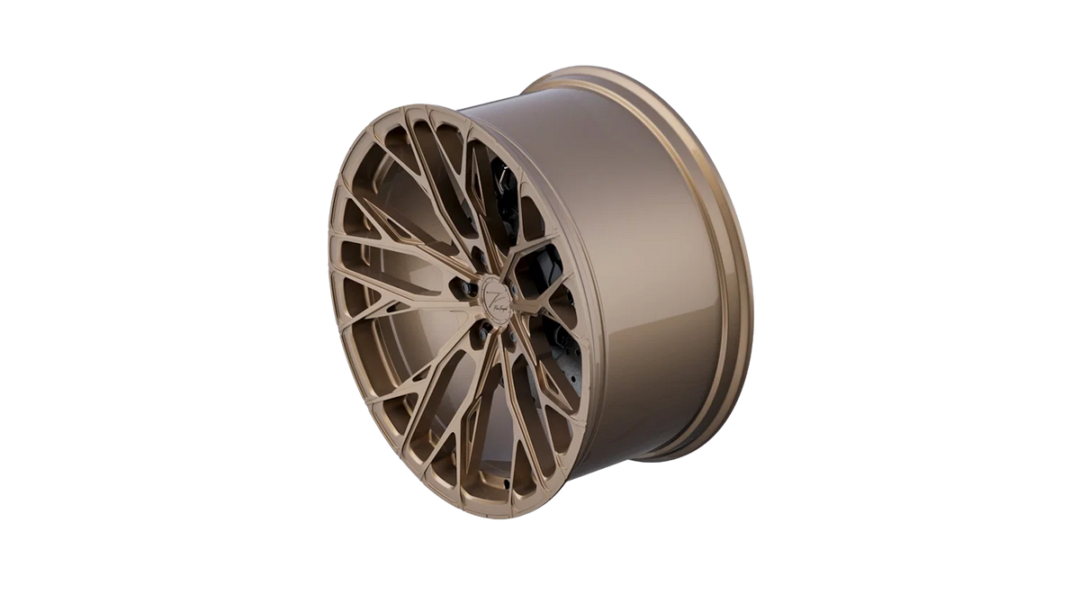 Z-Performance ZP7.1 FlowForged Champagne Nuggets Alufelge 8,5x19 ET45 5x112/66,6 – Ansicht 2