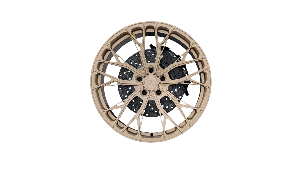 Z-Performance ZP7.1 FlowForged Champagne Nuggets Alufelge 8,5x19 ET35 5x112/66,6 – Ansicht 3