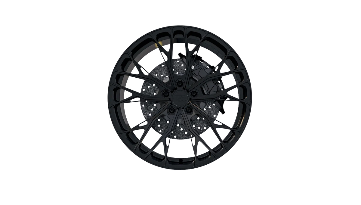 Z-Performance ZP7.1 FlowForged Gloss Black Alufelge 8,5x19 ET40 5x114,3/73,1 – Ansicht 3