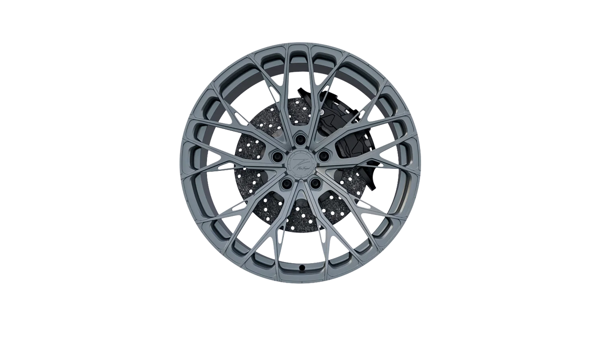Z-Performance ZP7.1 FlowForged Matte Gunmetal Alufelge 9,5x19 ET40 5x112/66,6 – Ansicht 3