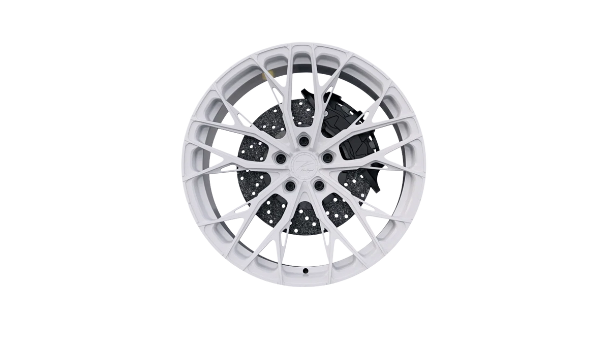 Z-Performance ZP7.1 FlowForged Pure White Alufelge 8,5x19 ET45 5x112/66,6 – Ansicht 3