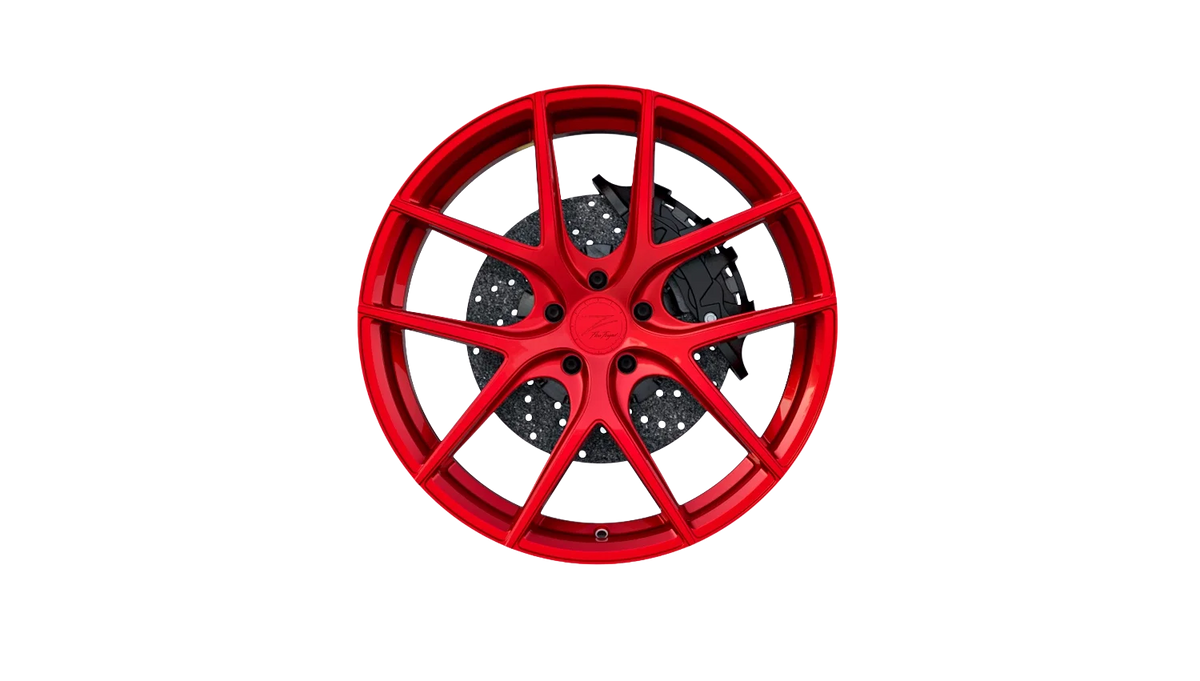 Z-Performance ZP9.1 FlowForged Blood Red Alufelge 8,5x19 ET35 5x112/66,6 – Ansicht 3