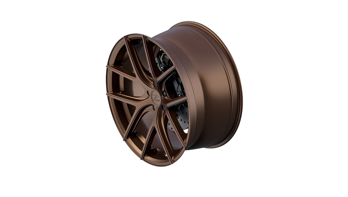 Z-Performance ZP9.1 FlowForged Cafe Americano Alufelge 9,5x19 ET40 5x112/66,6 – Ansicht 2