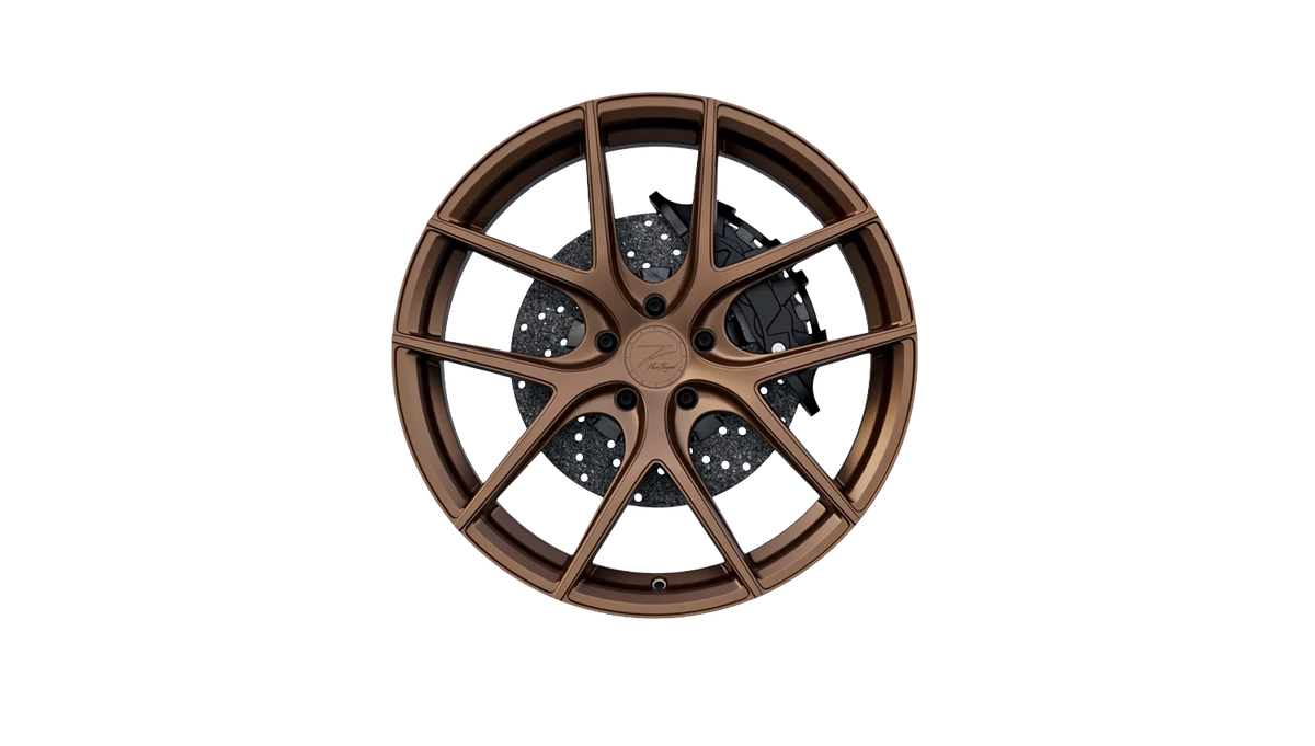 Z-Performance ZP9.1 FlowForged Cafe Americano Alufelge 9,5x19 ET40 5x112/66,6 – Ansicht 3