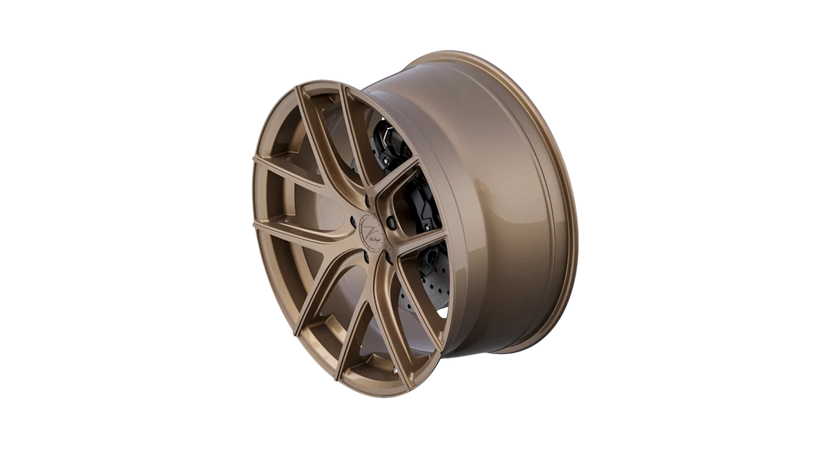 Z-Performance ZP9.1 FlowForged Champagne Nuggets Alufelge 9,5x19 ET35 5x120/72,6 – Ansicht 2