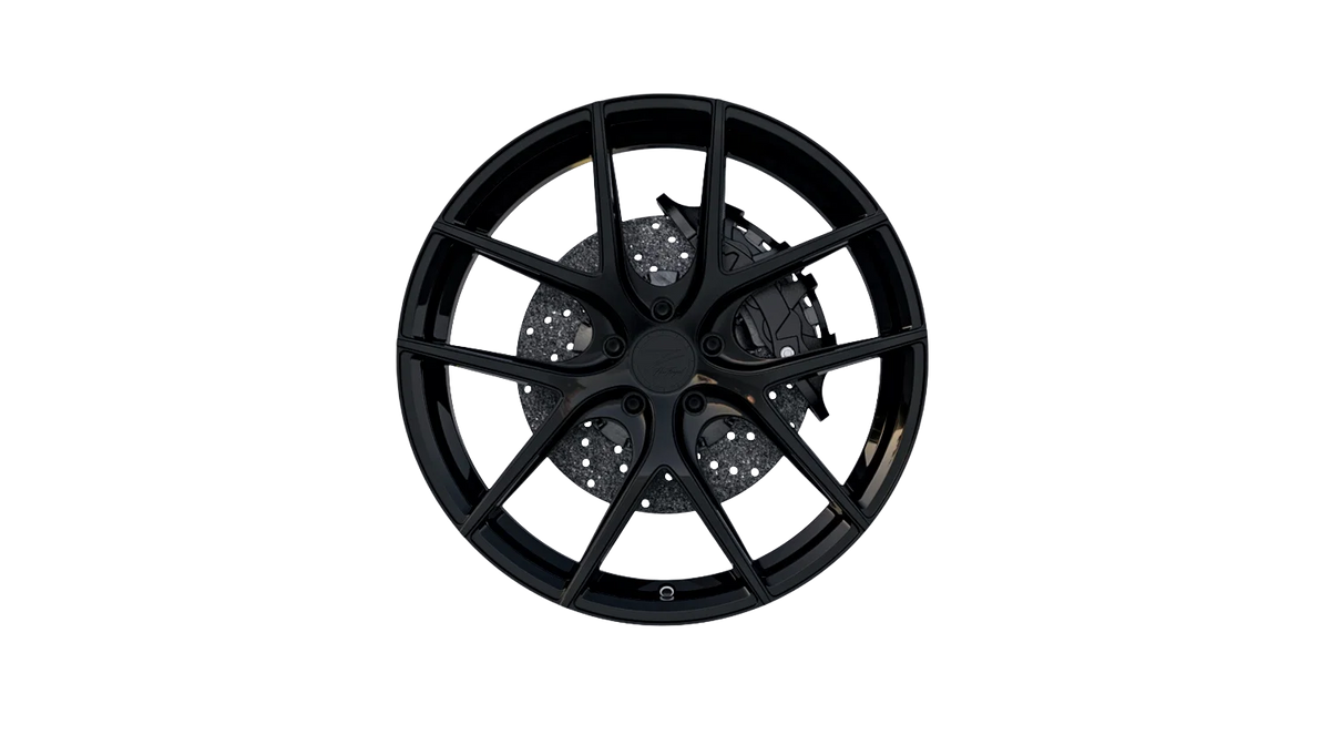 Z-Performance ZP9.1 FlowForged Gloss Black Alufelge 9,5x19 ET40 5x120/72,6 – Ansicht 3